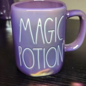 Rae Dunn RARE iridescent purple Magic Potion Mug